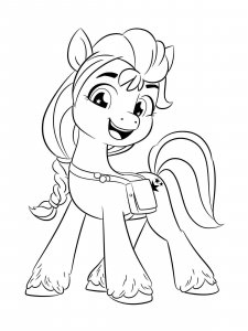 My Little Pony: A New Generation coloring page 18 - Free printable