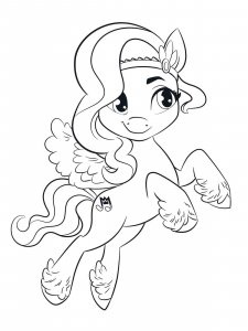 My Little Pony: A New Generation coloring page 4 - Free printable