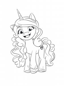 My Little Pony: A New Generation coloring page 5 - Free printable