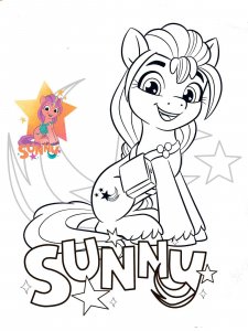 My Little Pony: A New Generation coloring page 7 - Free printable