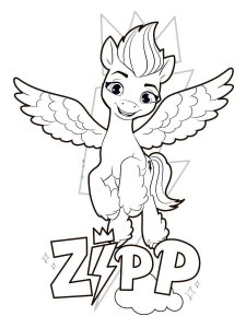 My Little Pony: A New Generation coloring page 9 - Free printable