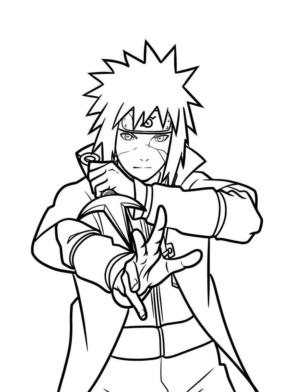 Namikaze Minato coloring pages