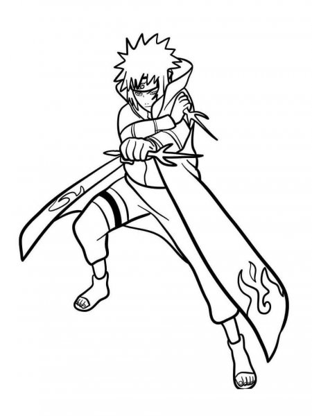 Namikaze Minato coloring pages