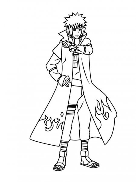 Namikaze Minato coloring pages