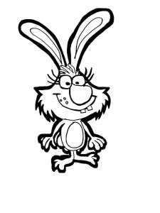 Nature Cat coloring page 6 - Free printable