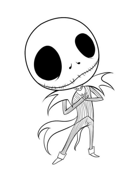 Nightmare Before Christmas coloring pages