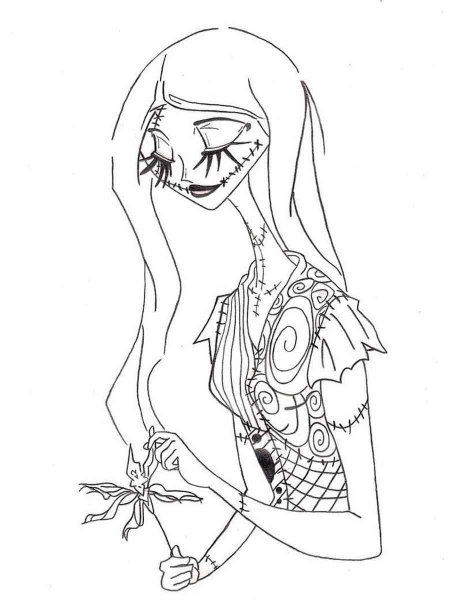 Nightmare Before Christmas coloring pages