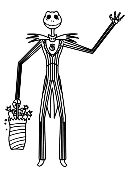 Nightmare Before Christmas coloring pages