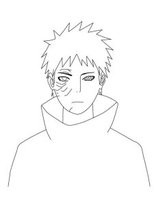 Obito coloring page 10 - Free printable