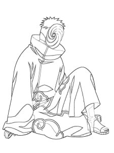 Obito coloring page 12 - Free printable