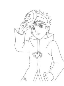 Obito coloring page 14 - Free printable