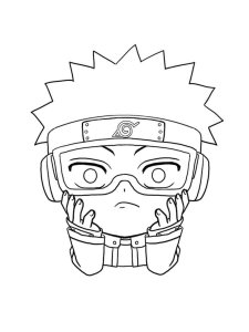 Obito coloring page 4 - Free printable