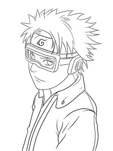 Obito coloring page 6 - Free printable