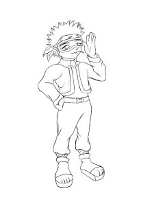 Obito coloring page 8 - Free printable