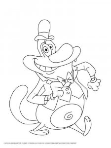 Oggy and the Cockroaches coloring page 8 - Free printable