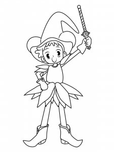 Magical DoReMi coloring page 18 - Free printable