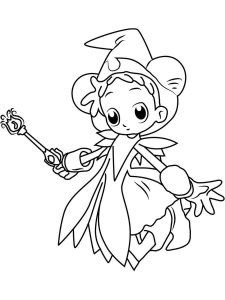 Magical DoReMi coloring page 7 - Free printable