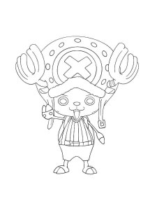 One Piece coloring page 10 - Free printable