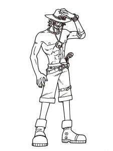 One Piece coloring page 12 - Free printable