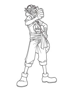 One Piece coloring page 18 - Free printable