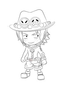 One Piece coloring page 20 - Free printable