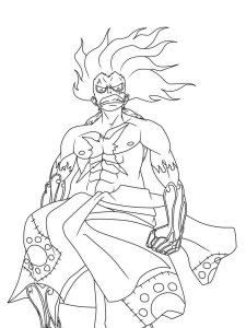 One Piece coloring page 3 - Free printable