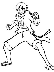 One Piece coloring page 34 - Free printable