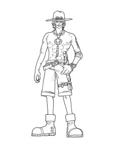 One Piece coloring page 38 - Free printable