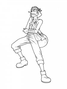 One Piece coloring page 48 - Free printable