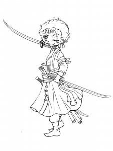 One Piece coloring page 53 - Free printable