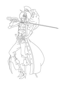 One Piece coloring page 6 - Free printable