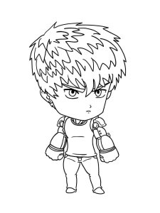 One Punch Man coloring page 11 - Free printable