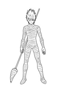 One Punch Man coloring page 6 - Free printable