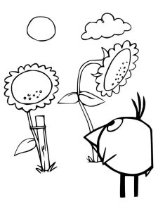 Peep and the Big Wide World coloring page 1 - Free printable