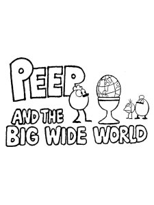 Peep and the Big Wide World coloring page 9 - Free printable