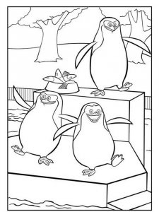 Penguins of Madagascar coloring page 6 - Free printable