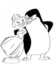 Penguins of Madagascar coloring page 8 - Free printable