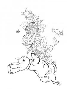 Peter Rabbit coloring page 11 - Free printable