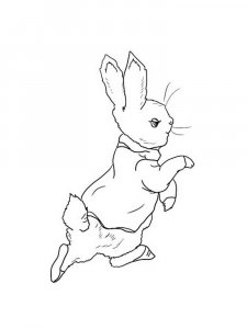 Peter Rabbit coloring page 12 - Free printable