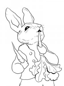 Peter Rabbit coloring page 6 - Free printable