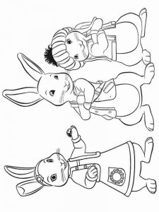 Peter Rabbit coloring page 9 - Free printable