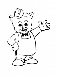 Piggly Wiggly coloring page 5 - Free printable