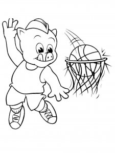 Piggly Wiggly coloring page 9 - Free printable