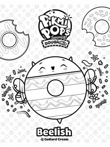 Pikmi Pops coloring page 10 - Free printable