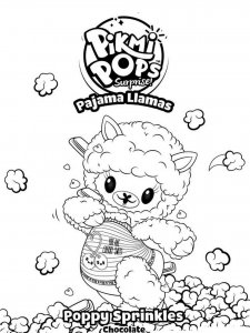 Pikmi Pops coloring page 18 - Free printable