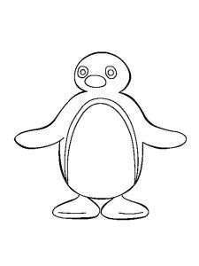 Pingu coloring page 3 - Free printable