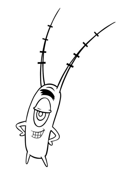 Plankton coloring pages