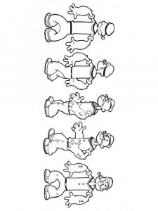 Popeye coloring page 5 - Free printable