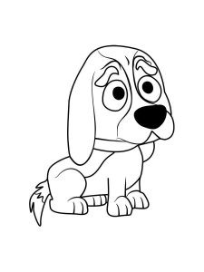 Pound Puppies coloring page 11 - Free printable