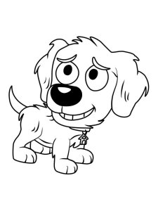 Pound Puppies coloring page 13 - Free printable